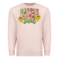 Pale Pink hippie soul Premium Sweatshirt - JahusDesignShop