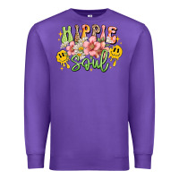 Purple hippie soul Premium Sweatshirt - JahusDesignShop