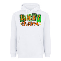 White Lucky charm st. patricks day Heavyweight Hoodie - Neo Western