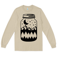 Mushroom View jar Long Sleeve Tee - Unal Design