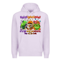 Lilac Hallothanksmas Premium Hoodie - NancyCooperArtShop