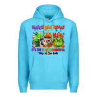 Ocean Blue Hallothanksmas Premium Hoodie - NancyCooperArtShop