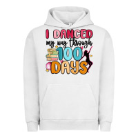 Pigment Lunar Rock i danced my way through 100 days Urban Hoodie - MaliasSmallBusiness