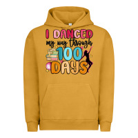 Pigment Peanut Butter i danced my way through 100 days Urban Hoodie - MaliasSmallBusiness