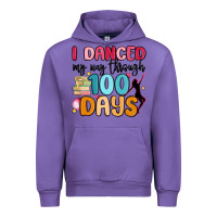 Tulip i danced my way through 100 days Urban Hoodie - MaliasSmallBusiness