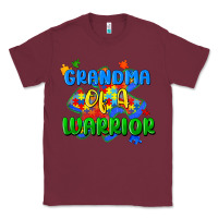 Burgundy grandma of a warrior Classic Tee - Zillion Design Studio