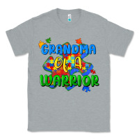 Heather Grey grandma of a warrior Classic Tee - Zillion Design Studio