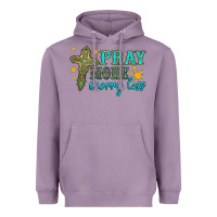 Lavender pray more worry less Heavyweight Hoodie - HRA Design Shop