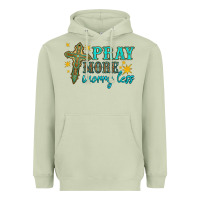 Matcha pray more worry less Heavyweight Hoodie - HRA Design Shop