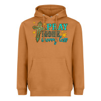 Meerkat pray more worry less Heavyweight Hoodie - HRA Design Shop