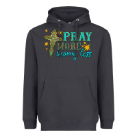 Smoke pray more worry less Heavyweight Hoodie - HRA Design Shop
