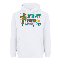 White pray more worry less Heavyweight Hoodie - HRA Design Shop