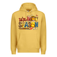 Antique Gold tis the season softball Premium Hoodie - AdoDesignShop