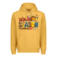 Mustard tis the season softball Premium Hoodie - AdoDesignShop