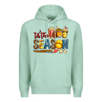 Seafoam tis the season softball Premium Hoodie - AdoDesignShop