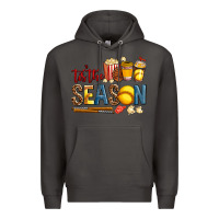 Smoke tis the season softball Premium Hoodie - AdoDesignShop
