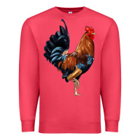 Cardinal cockerel Premium Sweatshirt - JahusDesignShop