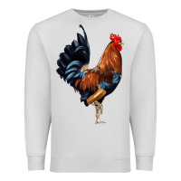 Dove Grey cockerel Premium Sweatshirt - JahusDesignShop