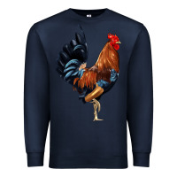 Navy cockerel Premium Sweatshirt - JahusDesignShop