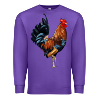 Purple cockerel Premium Sweatshirt - JahusDesignShop