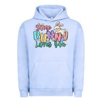 Pigment Grape Ice some bunny loves you easter Urban Hoodie - MaliasSmallBusiness