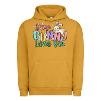 Pigment Peanut Butter some bunny loves you easter Urban Hoodie - MaliasSmallBusiness