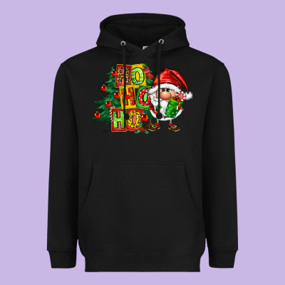 Ho Ho Ho Santa Gnomes Heavyweight Hoodie Designed By Fadigitalartstudio