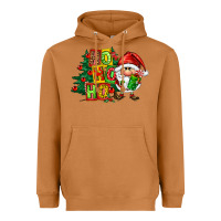 Meerkat ho ho ho santa gnomes Heavyweight Hoodie - FaDigitalArtStudio