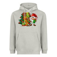 Moon Dust ho ho ho santa gnomes Heavyweight Hoodie - FaDigitalArtStudio