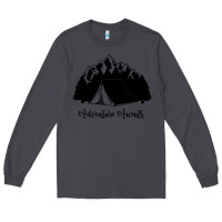 Smoke Adventure Camping Long Sleeve Tee - Unal Design