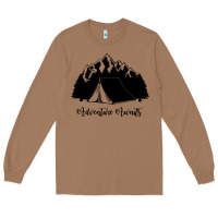 Toasted Coconut Adventure Camping Long Sleeve Tee - Unal Design