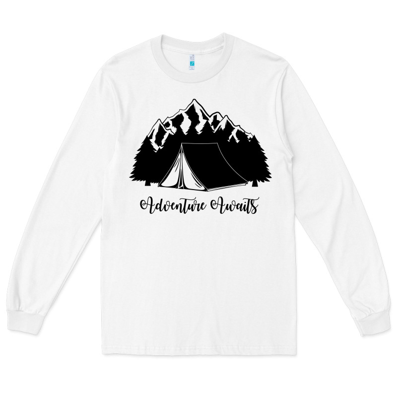 Adventure Camping Long Sleeve Tee by Unal Design | Teevron