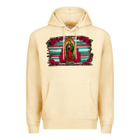 Pina Colada lady of guadalupe serape and roses Premium Hoodie - Jasminsmagicworld