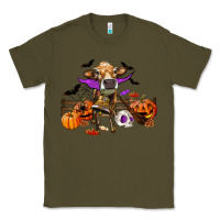 Army Green Heifer cow halloween Classic Tee - RanaPortraitStore