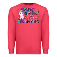 Cardinal cute smart and a little bit dramatic Premium Sweatshirt - JahusDesignShop