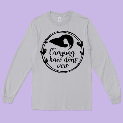 Long Sleeve Tee Camping