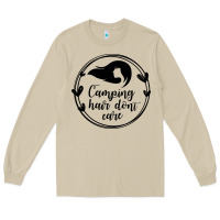 Mushroom Camping Long Sleeve Tee - Unal Design