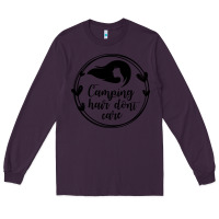 Plum Camping Long Sleeve Tee - Unal Design