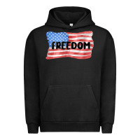 Pigment Black freedom usa Urban Hoodie - MaliasSmallBusiness