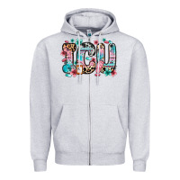 Heather Grey icu intensive care unit Zipper Hoodie - Zillion Design Studio