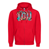 Red icu intensive care unit Zipper Hoodie - Zillion Design Studio