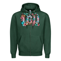 Sports Green icu intensive care unit Zipper Hoodie - Zillion Design Studio