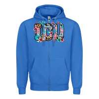 True Royal icu intensive care unit Zipper Hoodie - Zillion Design Studio