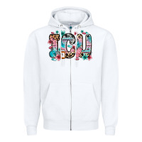 White icu intensive care unit Zipper Hoodie - Zillion Design Studio