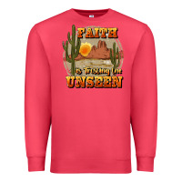 Cardinal faith is trusting the unseen Premium Sweatshirt - JahusDesignShop