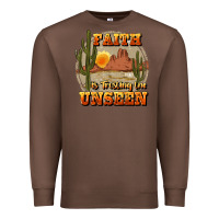 Chestnut faith is trusting the unseen Premium Sweatshirt - JahusDesignShop