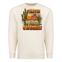 Sandshell faith is trusting the unseen Premium Sweatshirt - JahusDesignShop
