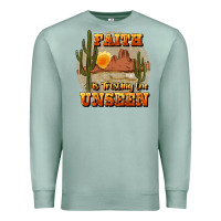 Seafoam faith is trusting the unseen Premium Sweatshirt - JahusDesignShop
