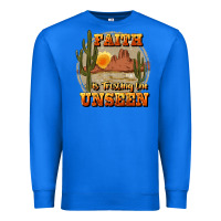 True Royal faith is trusting the unseen Premium Sweatshirt - JahusDesignShop