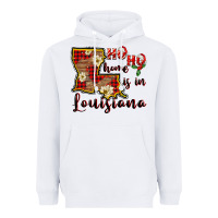 Ho Ho Home Is In Louisiana Heavyweight Hoodie | Teevron